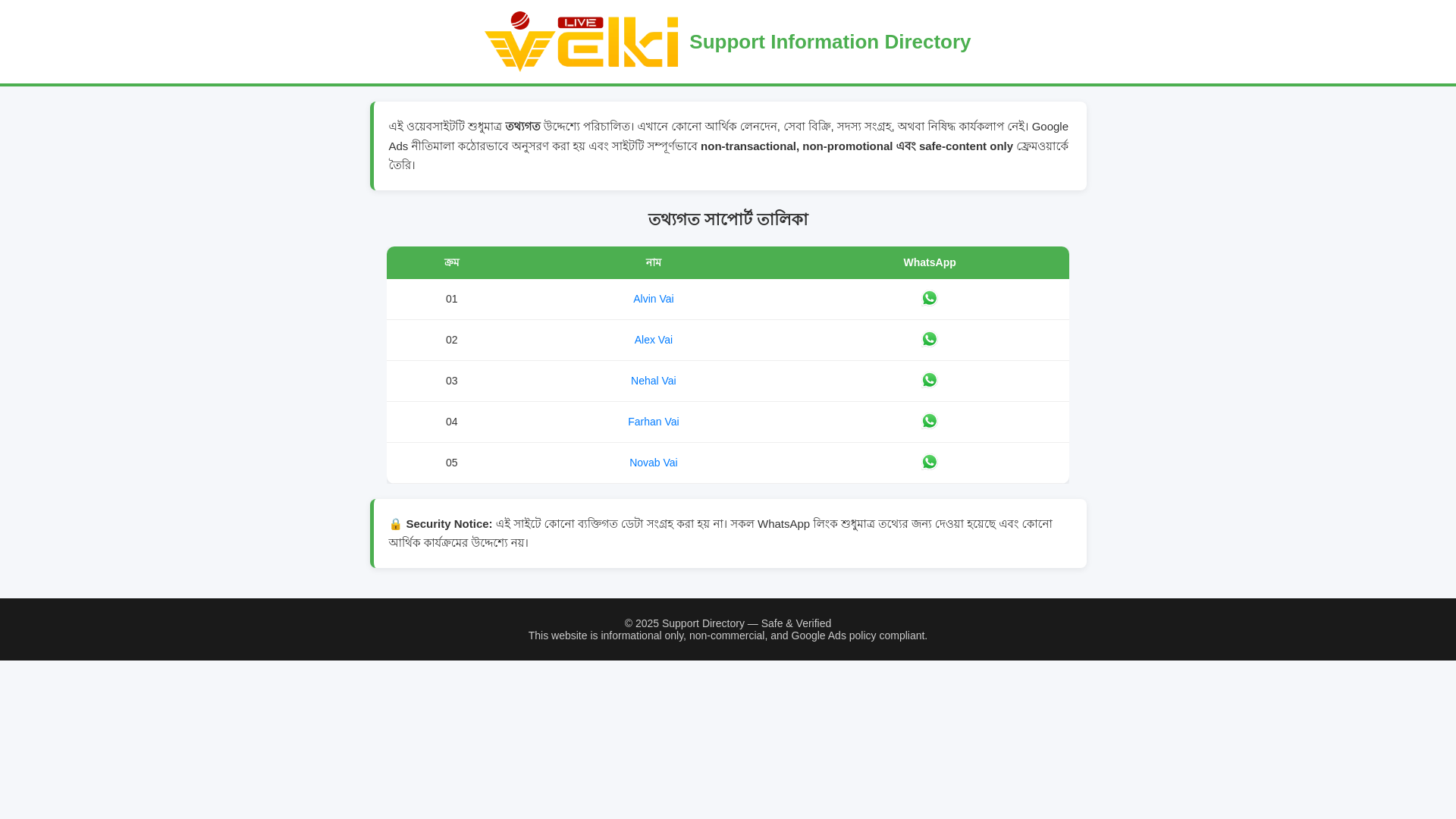 website screenshot of https://velki-agents-list.pages.dev/