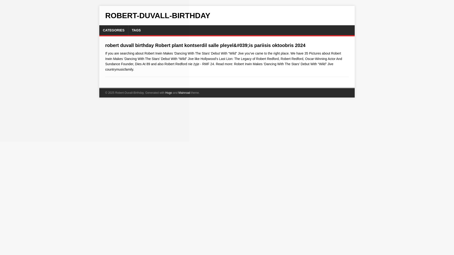 website screenshot of https://robert-duvall-birthday.pages.dev/