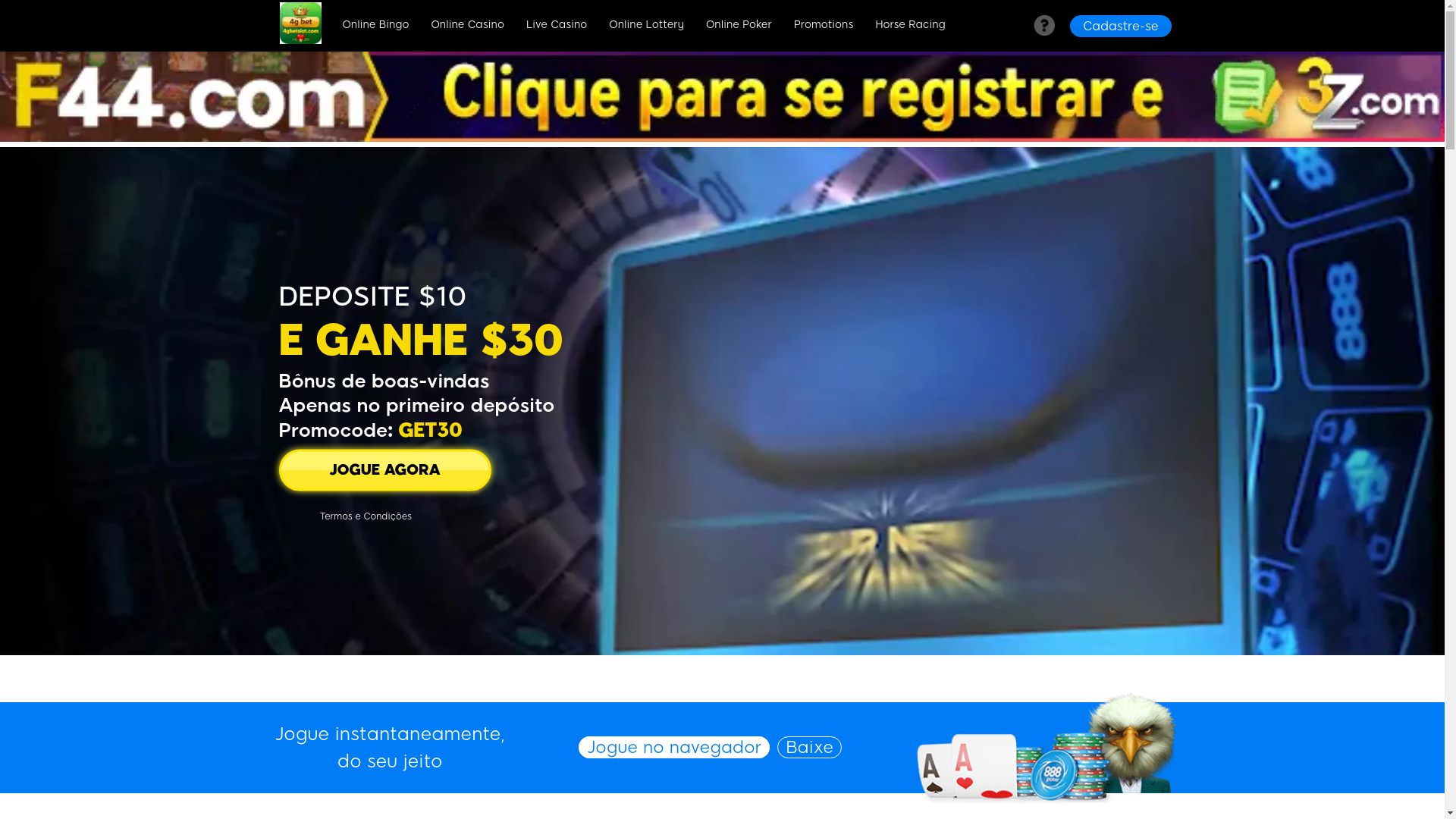 website screenshot of https://4gbetslot.com/