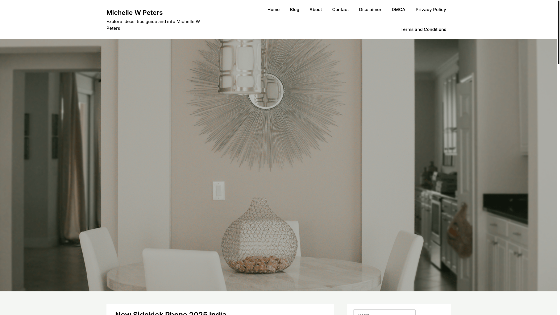 website screenshot of https://michellewpetersw.pages.dev/