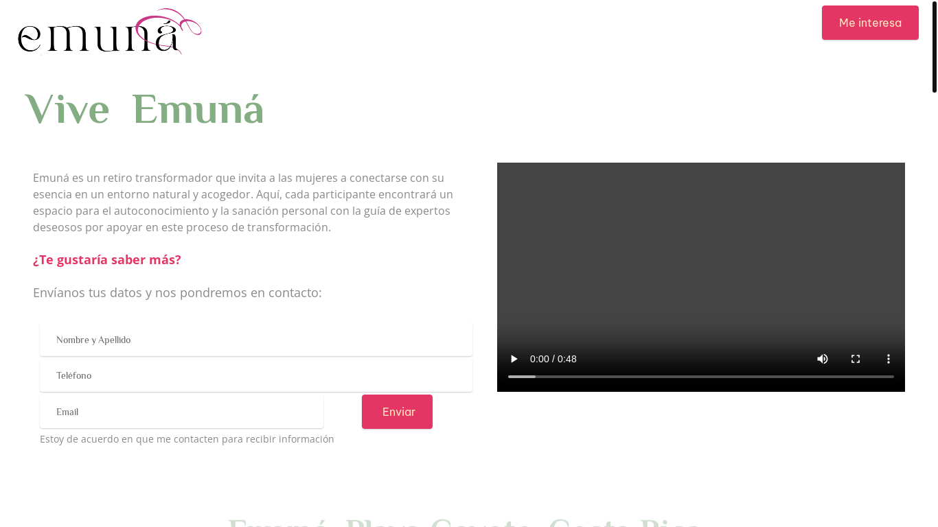 website screenshot of https://emunacostarica.com/