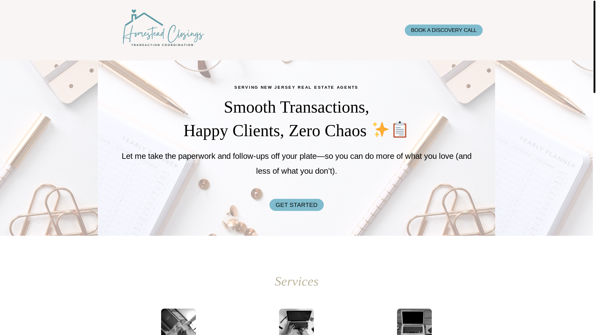 website screenshot of https://homestead-closings.com/