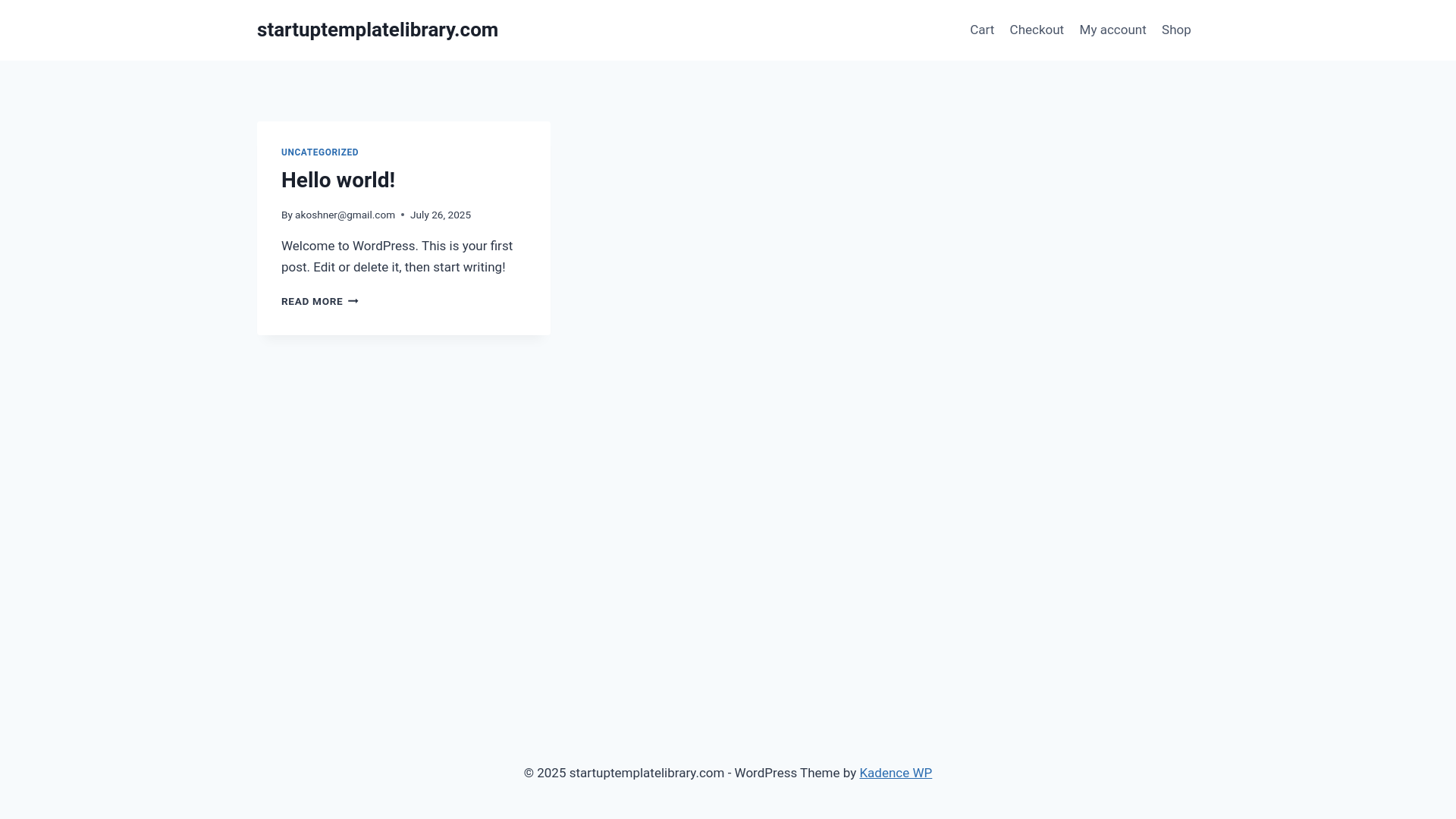 website screenshot of https://startuptemplatelibrary.com/