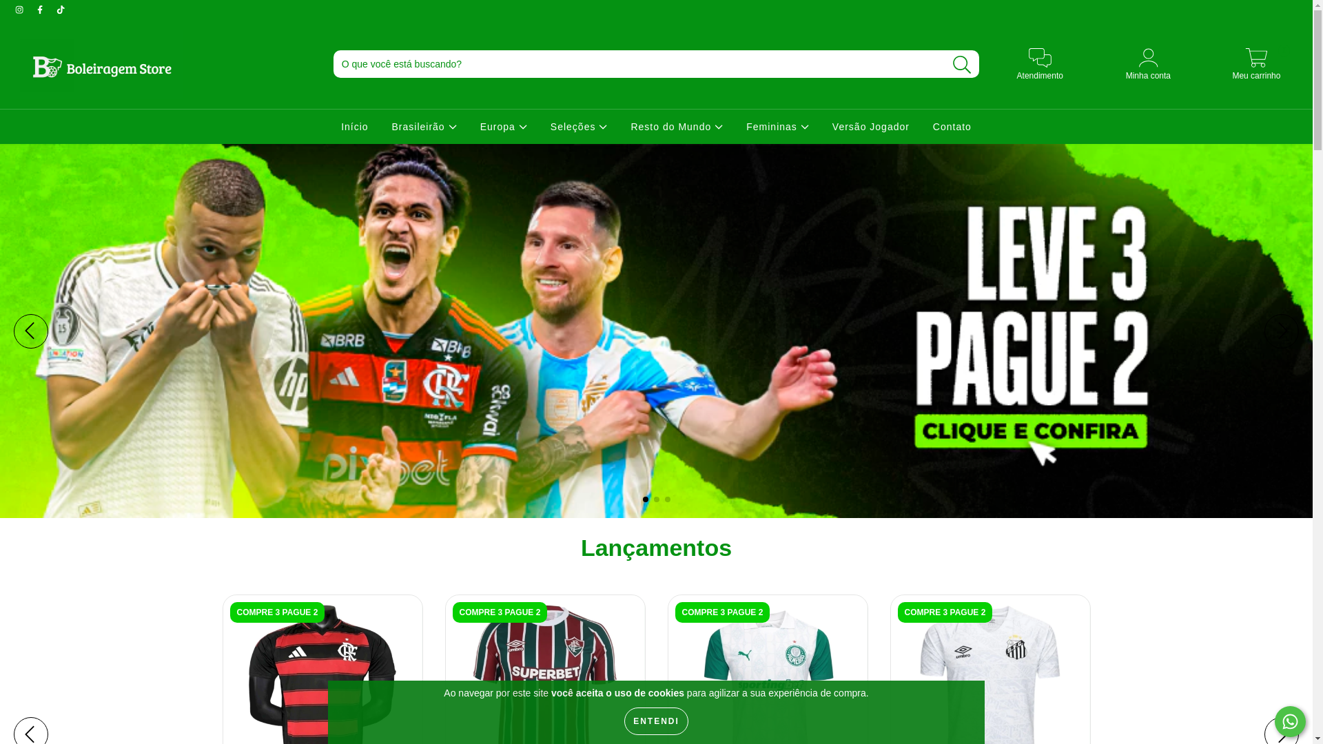 website screenshot of https://useboleiragemstore.com.br/