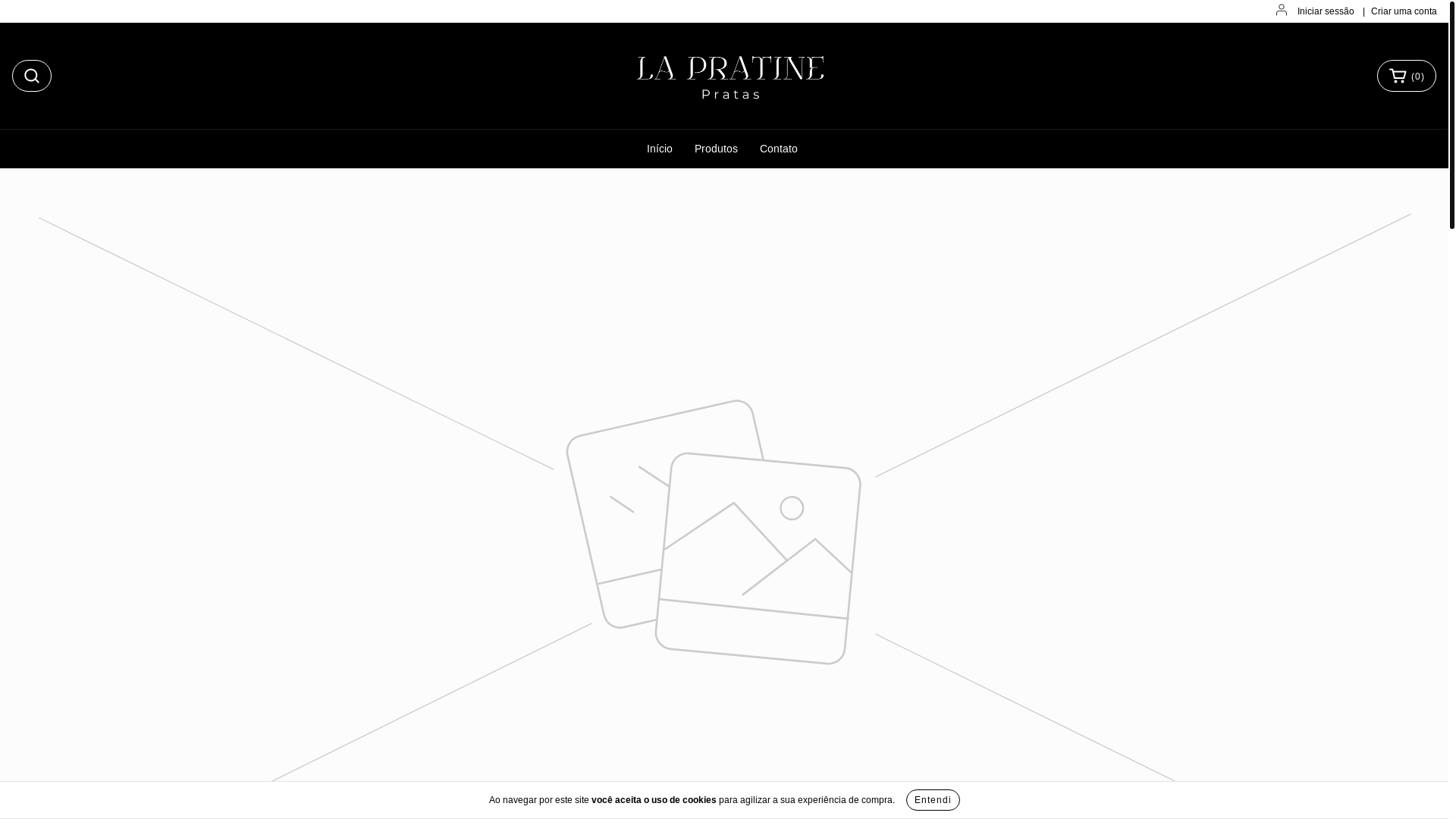 website screenshot of https://lapratinepratas.com.br/