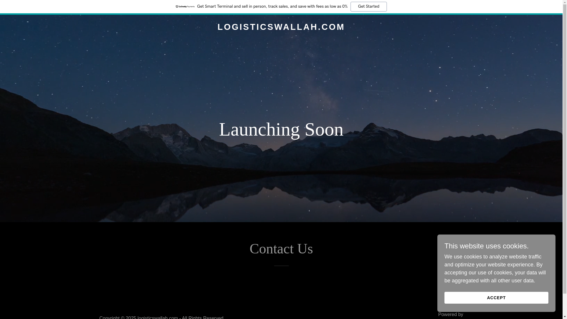 website screenshot of https://logisticswallah.com/