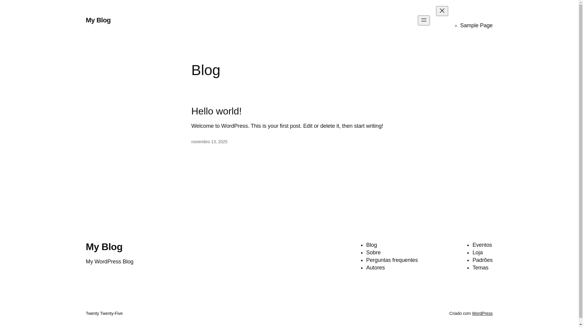 website screenshot of https://tocaplantao.com.br/