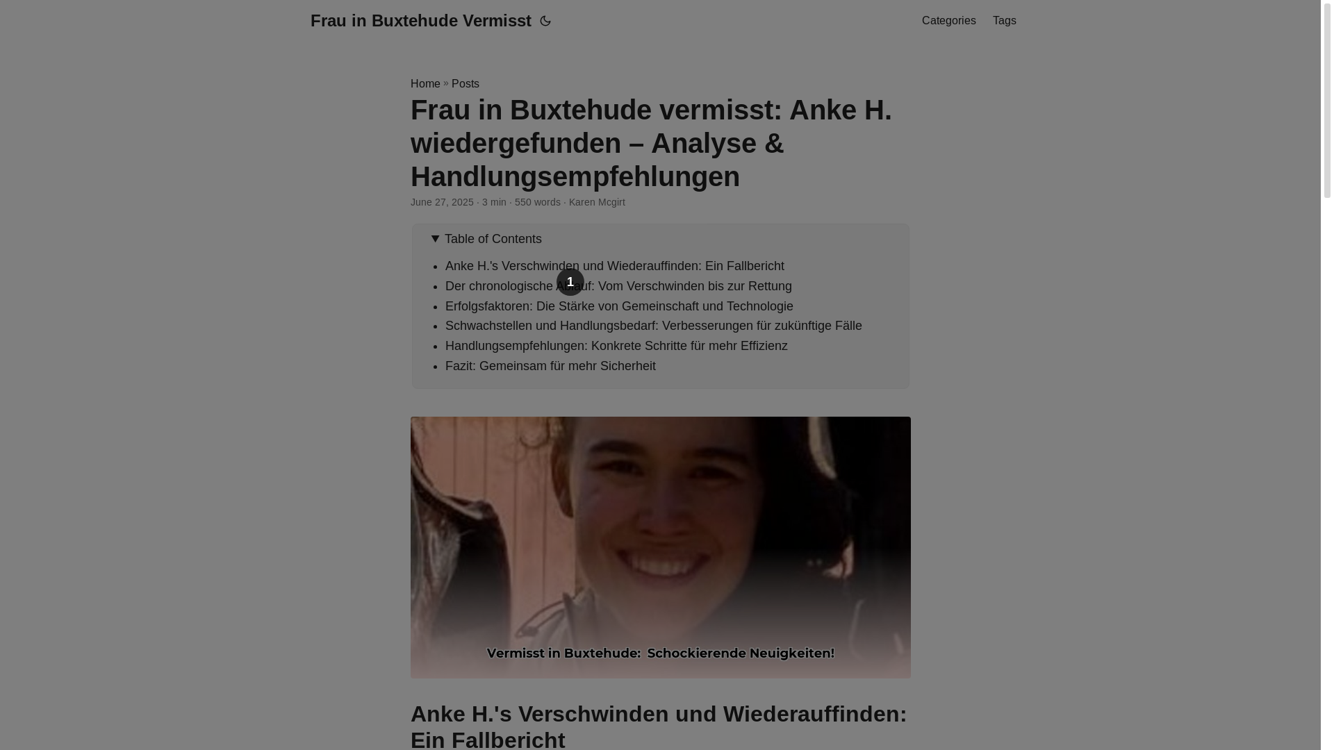 website screenshot of https://frau-in-buxtehude-vermisst.pages.dev/