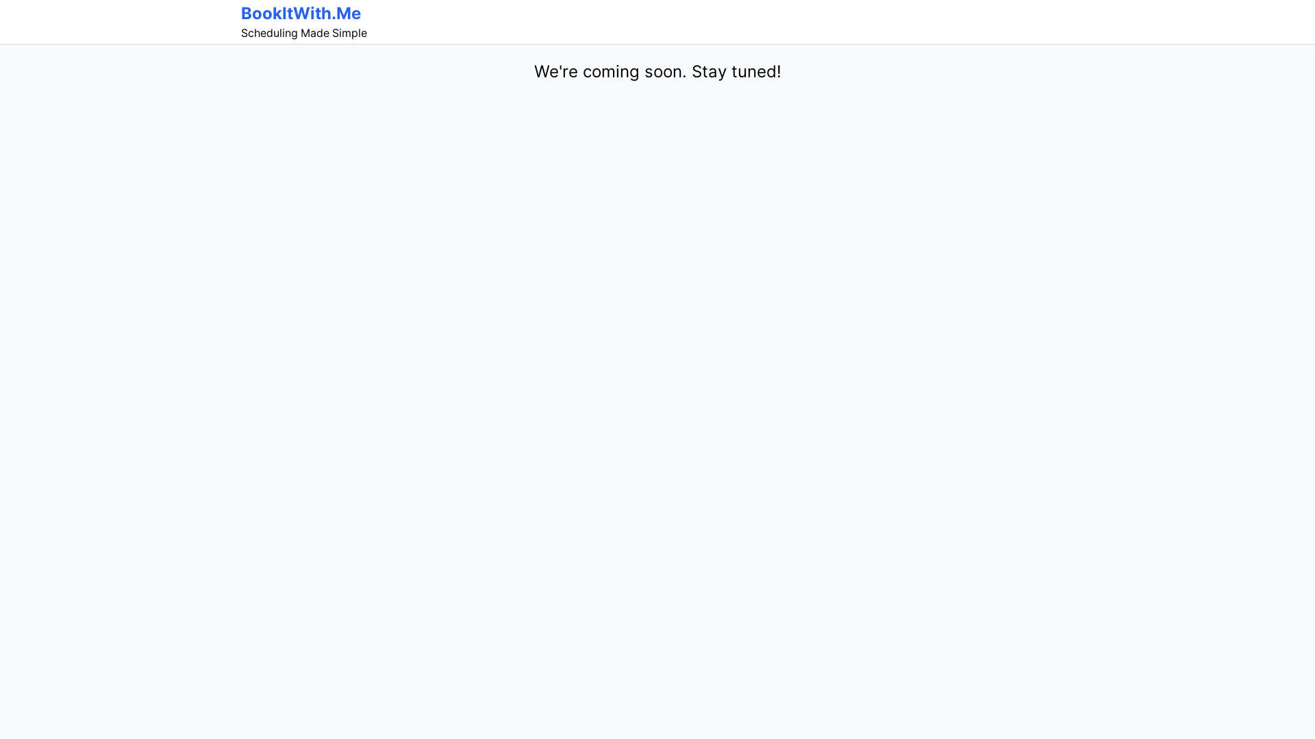 website screenshot of https://bookitwith.me/