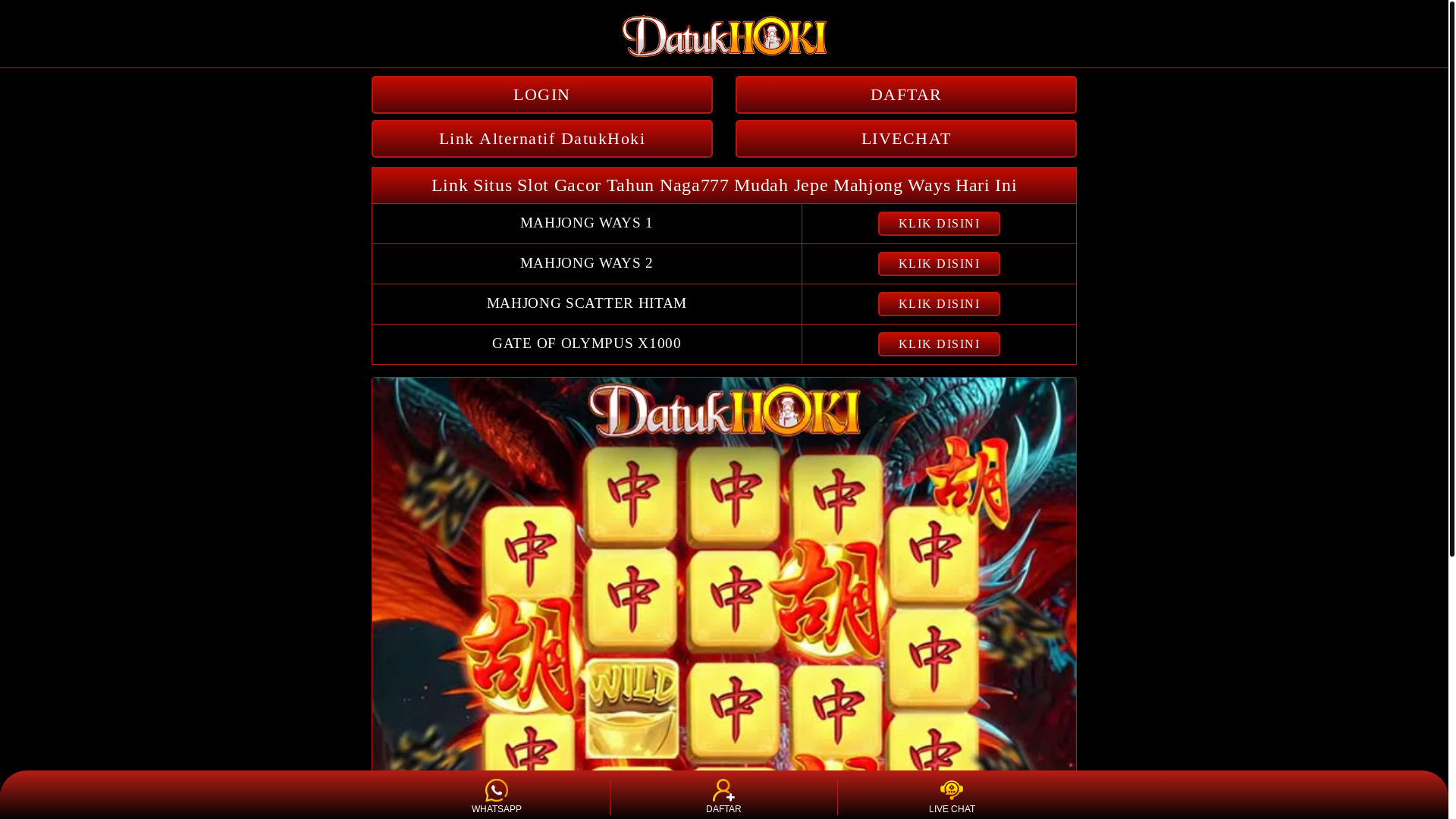 website screenshot of https://datoknusantara.pages.dev/