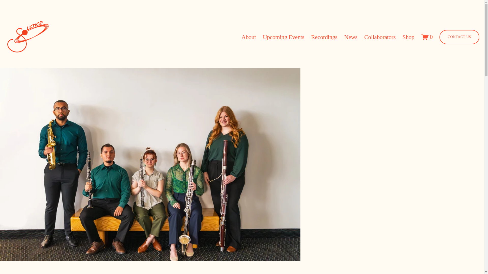 website screenshot of https://solsticereedquintet.com/