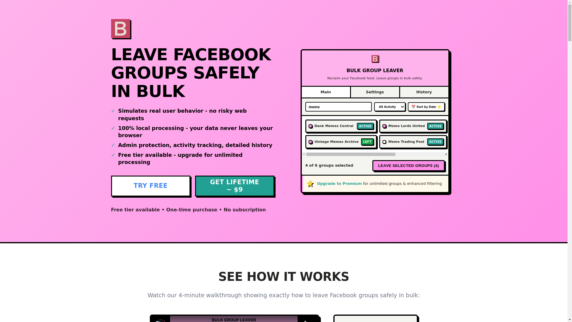 website screenshot of https://bulk-group-leaver.pages.dev/