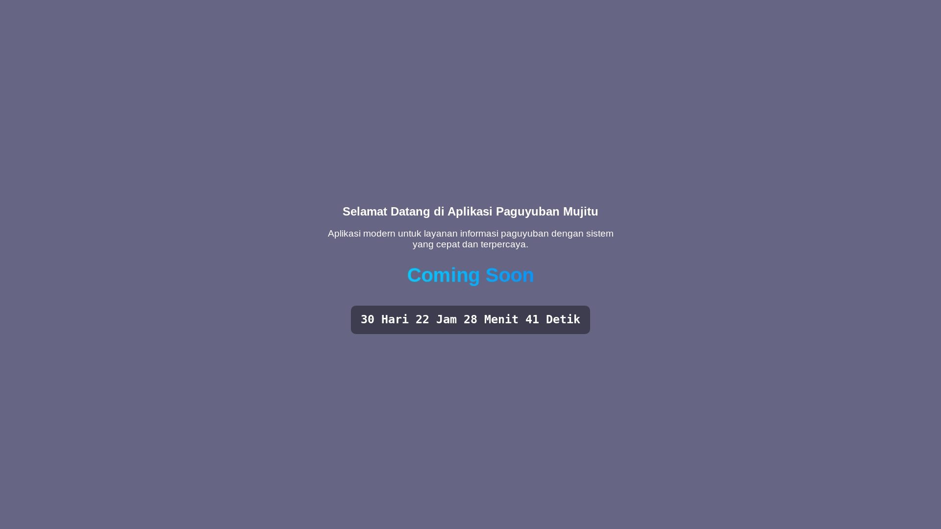 website screenshot of https://paguyubanmujitu.info/
