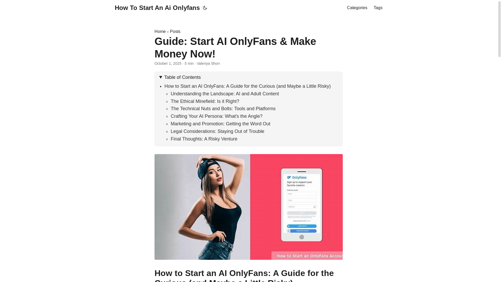 website screenshot of https://how-to-start-an-ai-onlyfans.pages.dev/