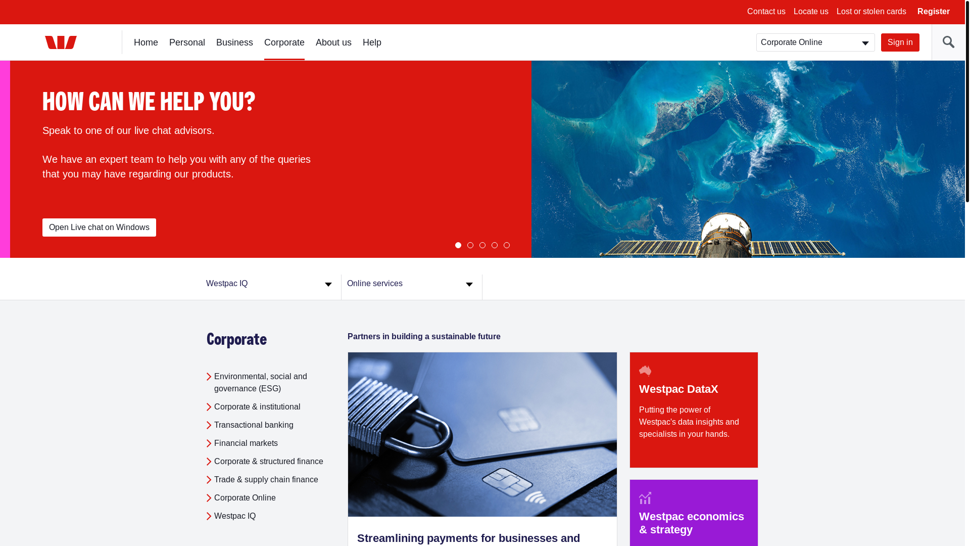 website screenshot of https://westpac-livechat.com