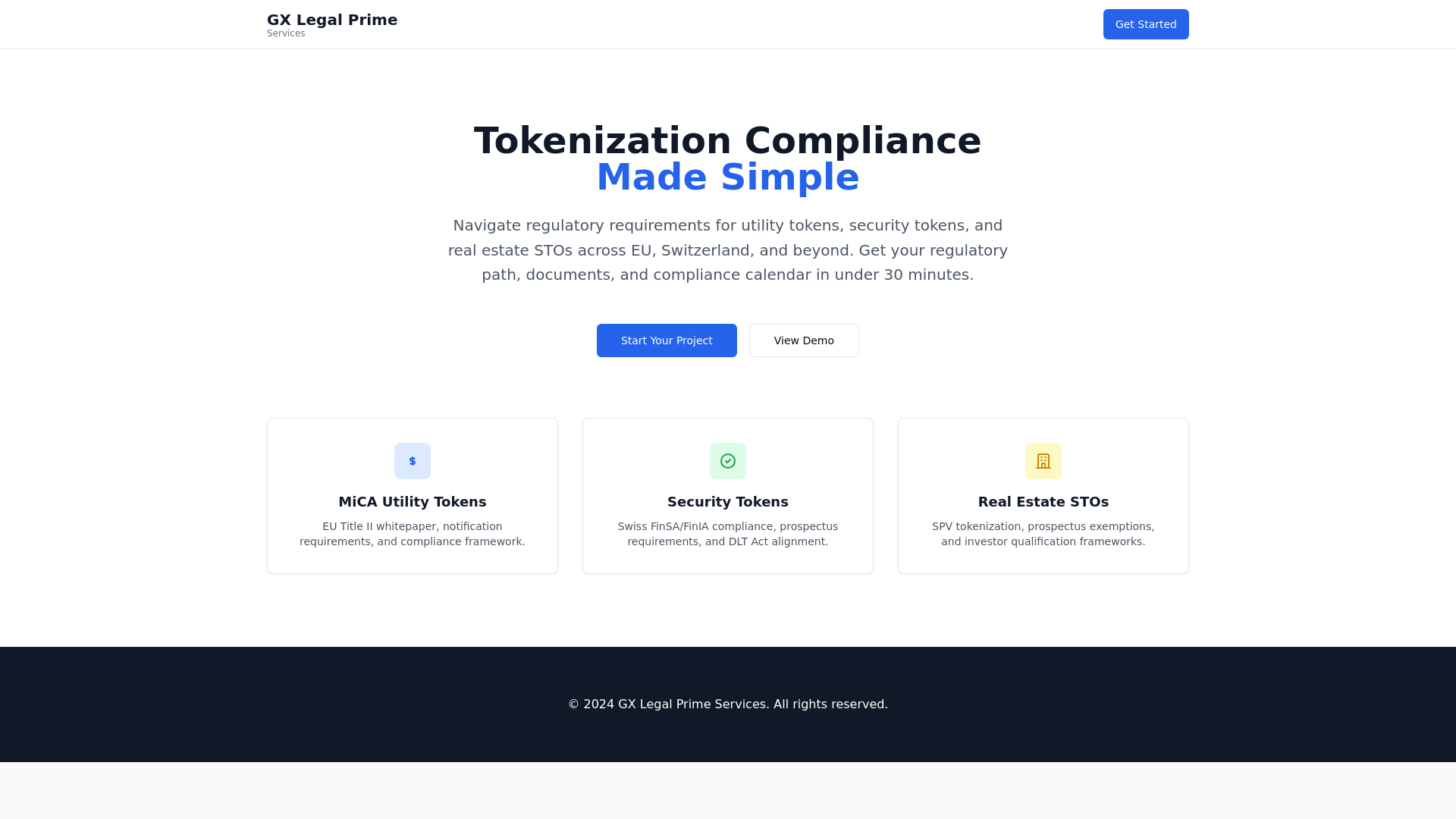 website screenshot of https://lawblocks.eu/