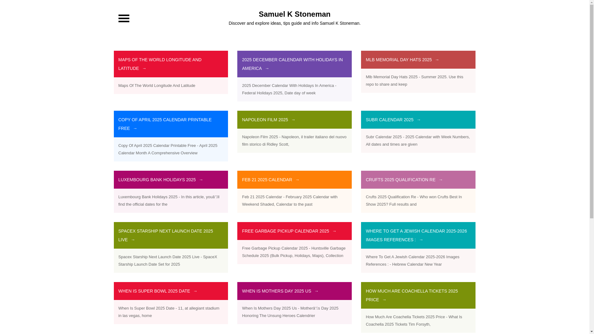 website screenshot of https://samuelkstoneman.pages.dev/