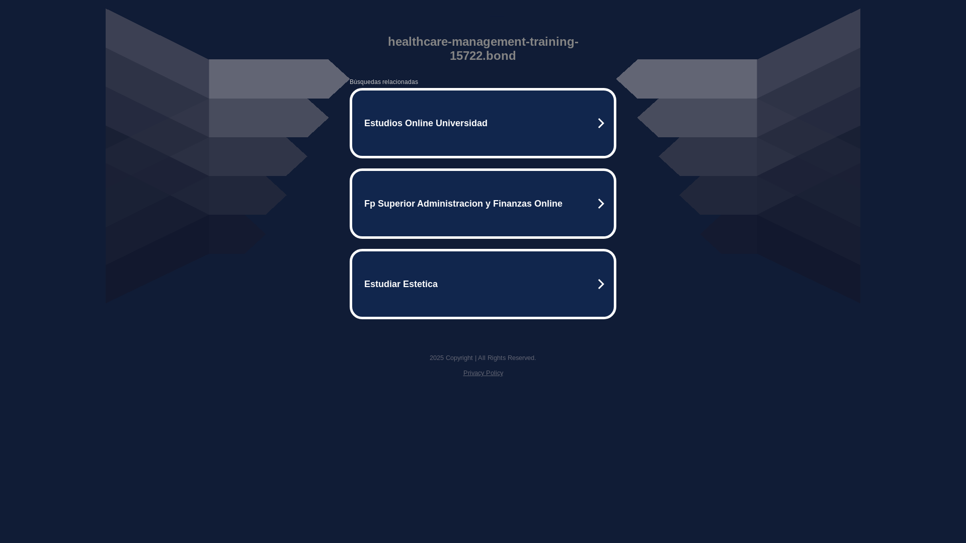 website screenshot of https://healthcare-management-training-15722.bond/