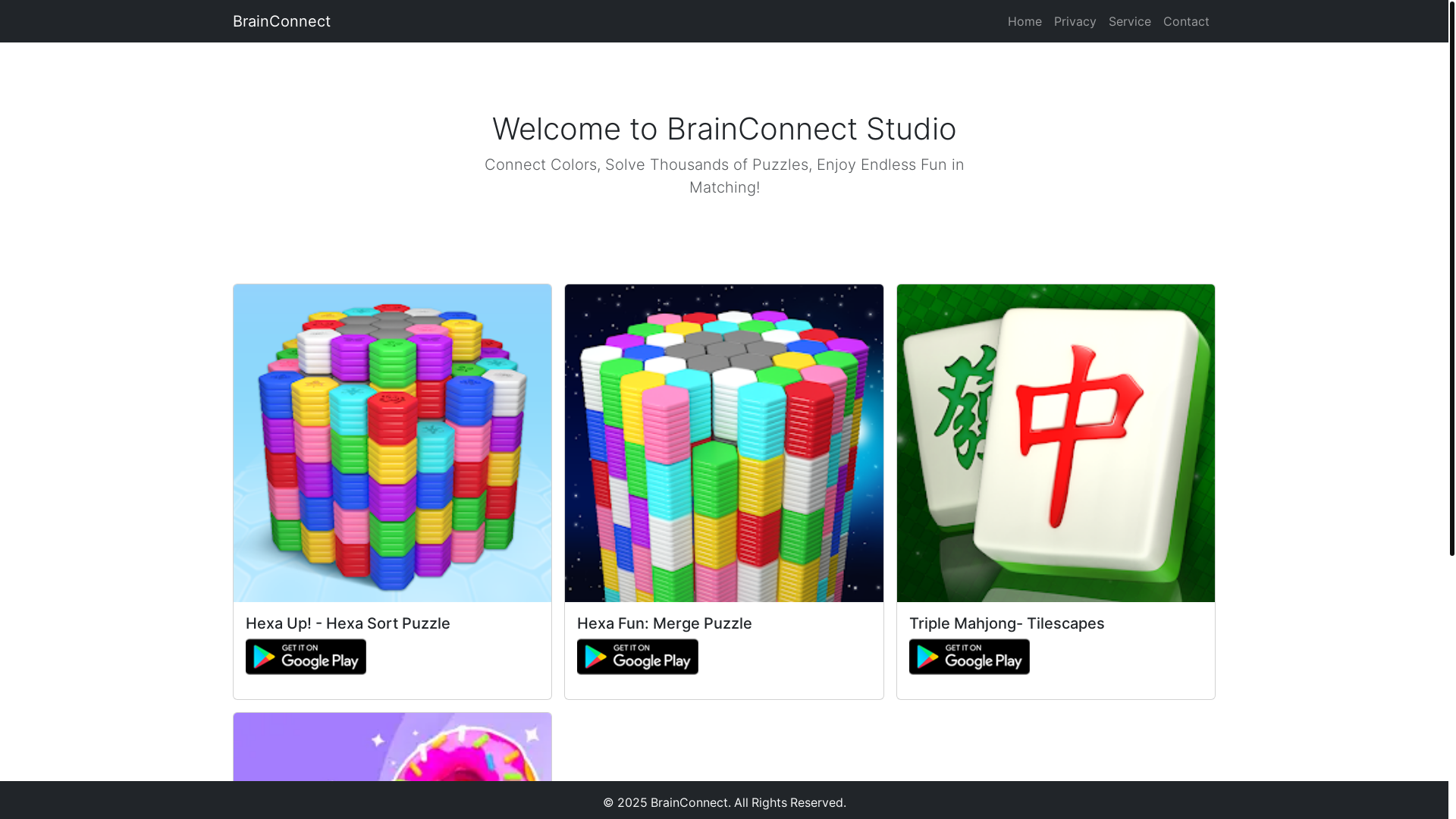 website screenshot of https://brain-connect-studio.pages.dev/