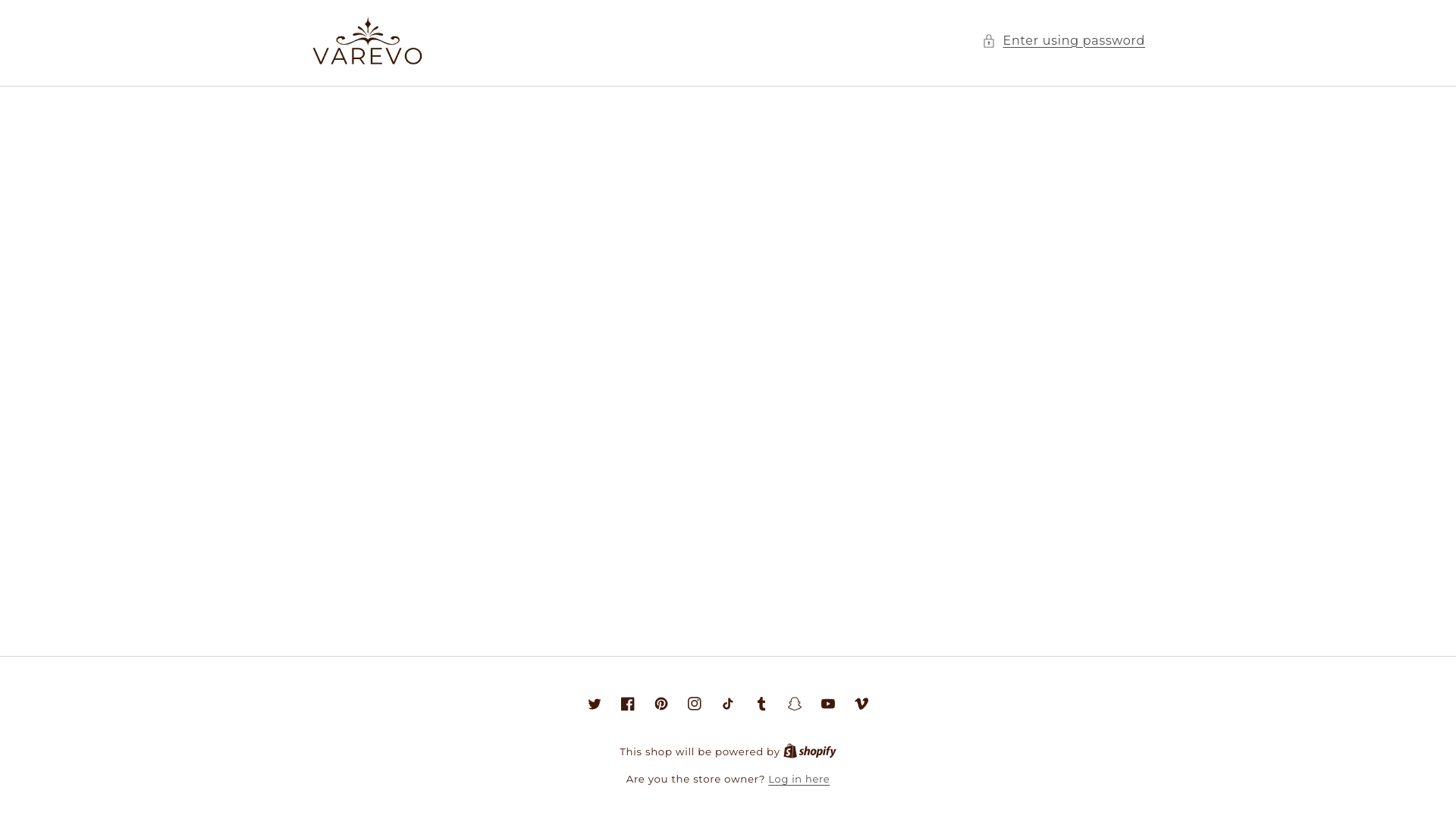 website screenshot of https://varevoco.com/