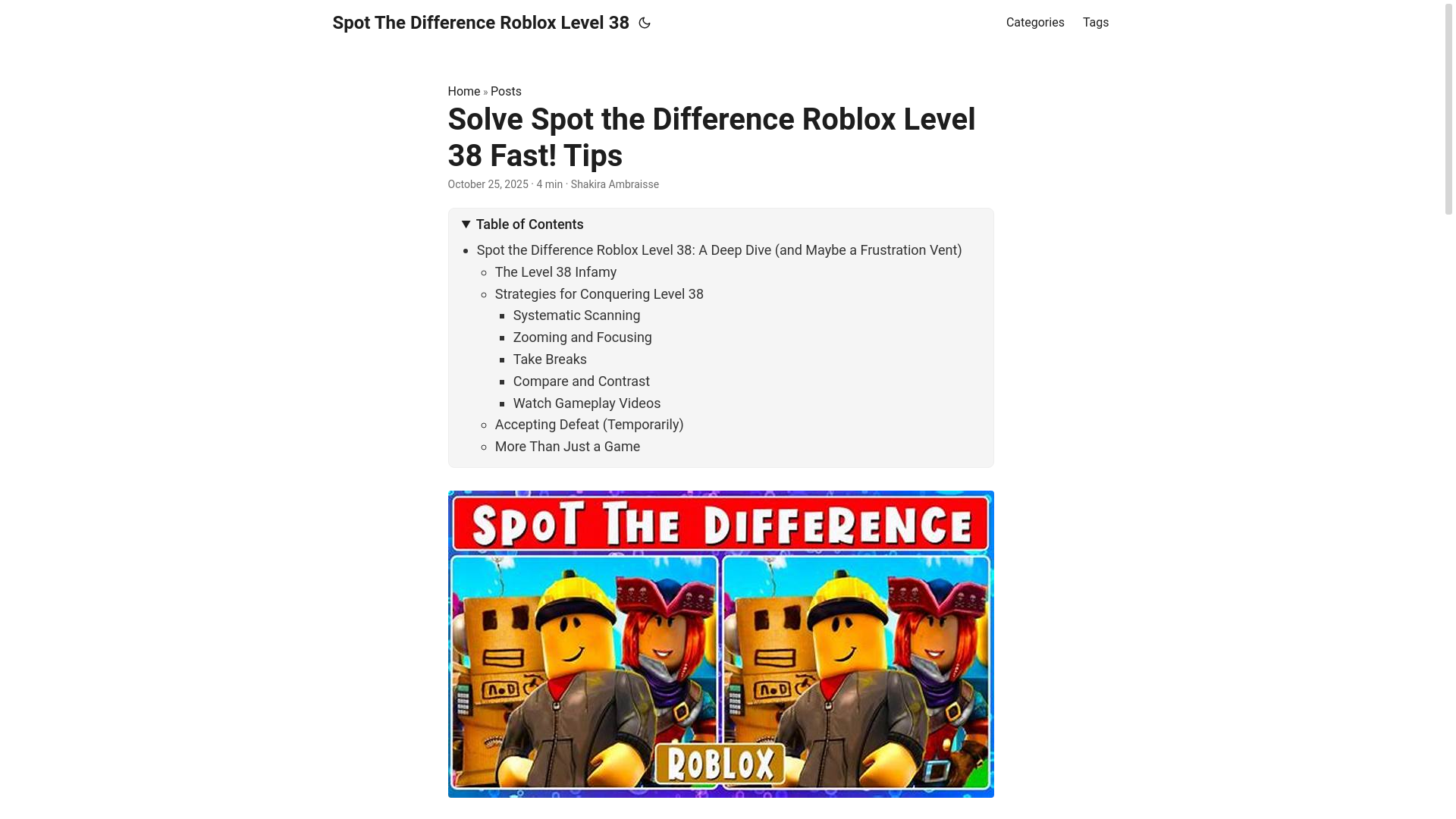 website screenshot of https://spot-the-difference-roblox-level-38.pages.dev/