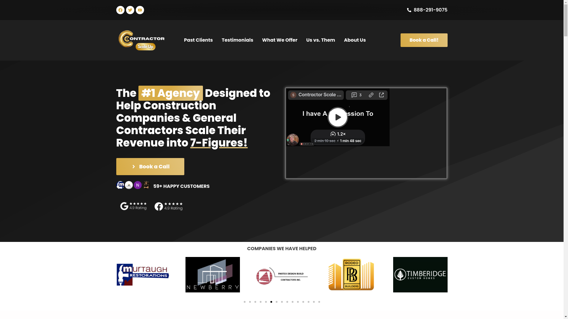 website screenshot of https://tradekevinbuilds.com/