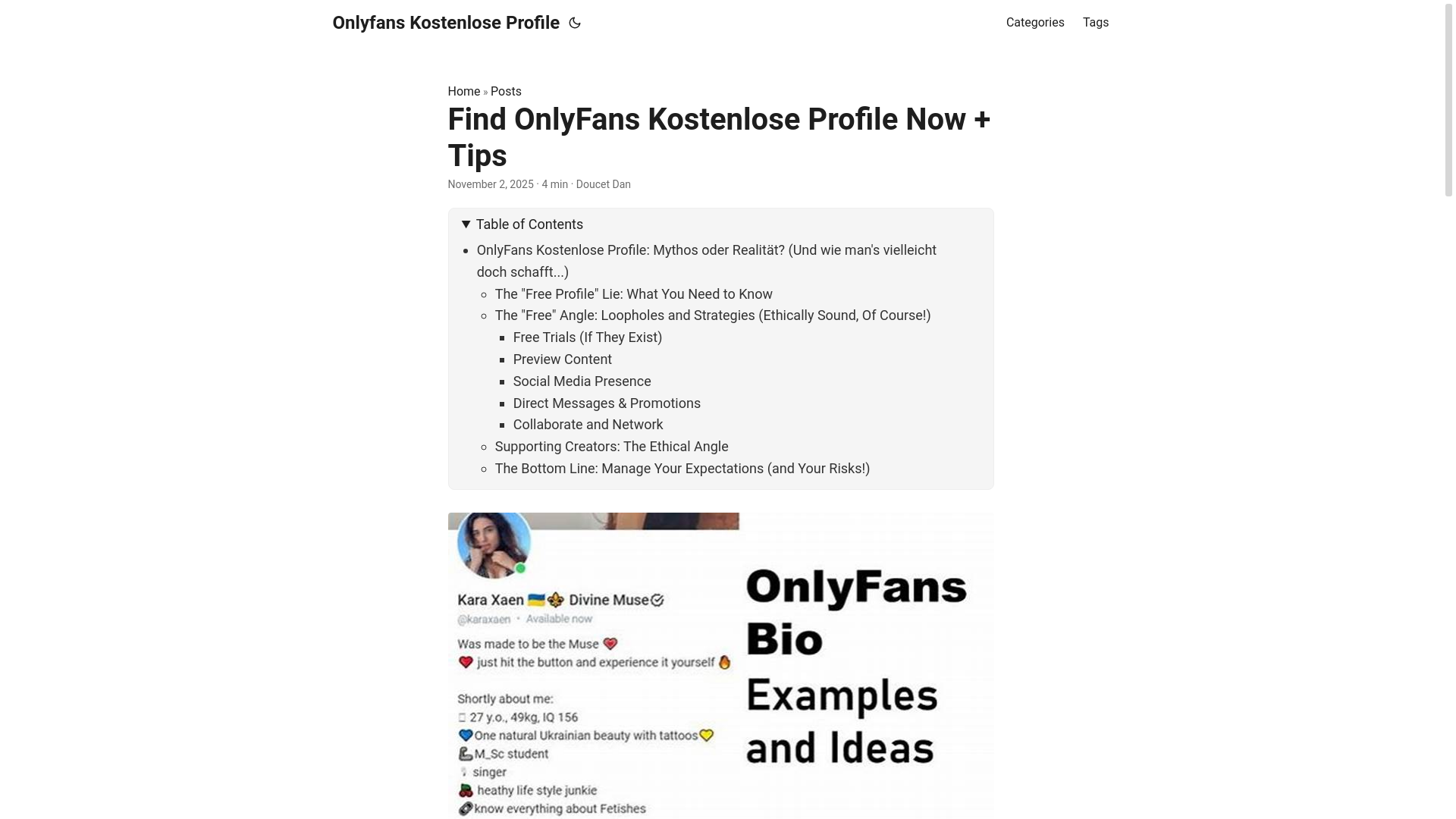 website screenshot of https://onlyfans-kostenlose-profile.pages.dev/