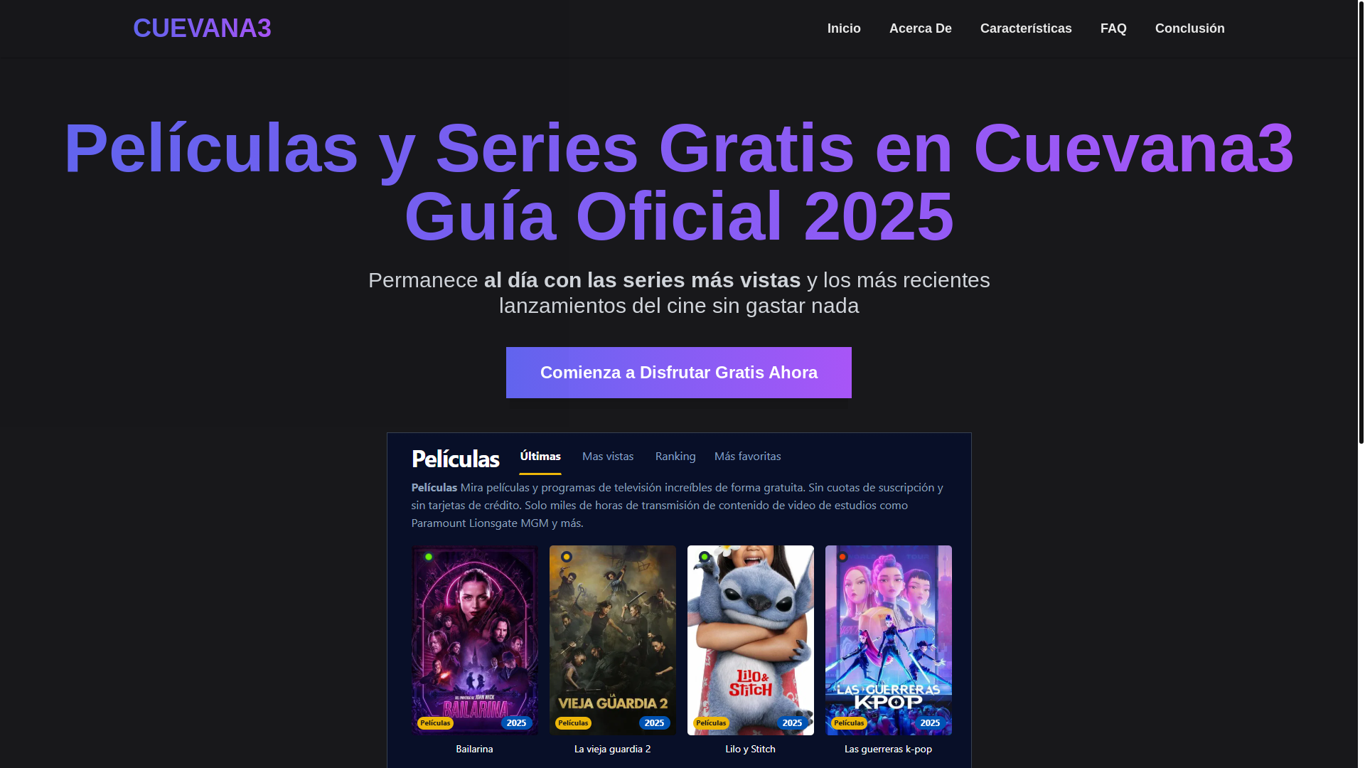 website screenshot of https://cuevana3-gp58.pages.dev/