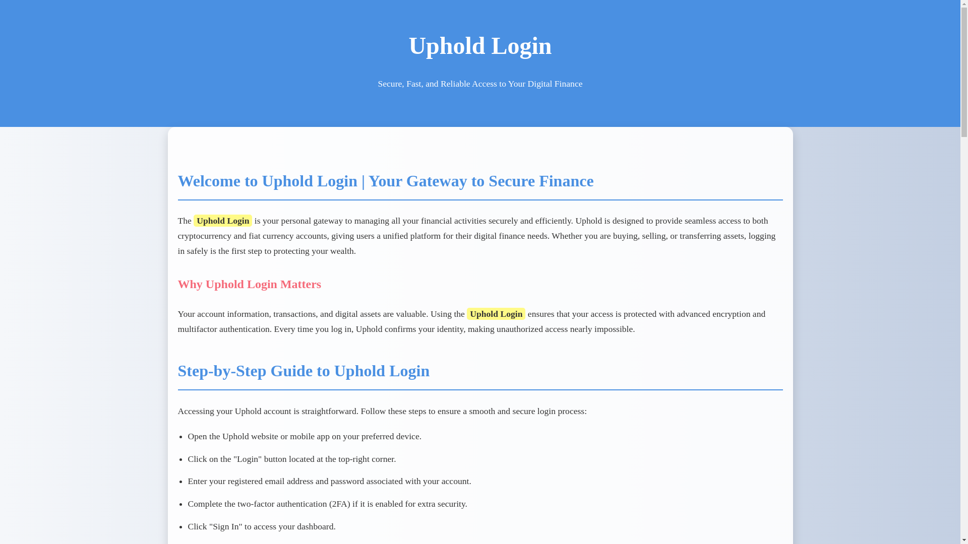 website screenshot of https://get-upholdd.pages.dev/