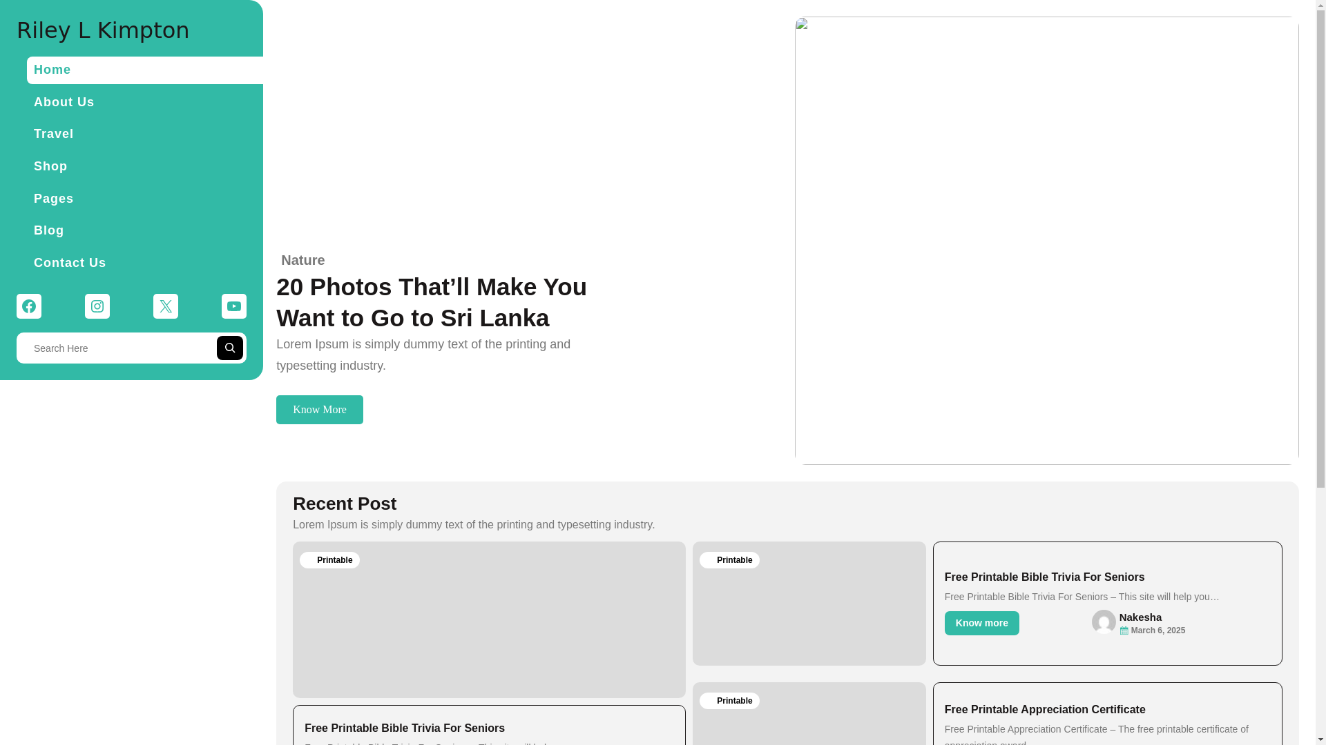 website screenshot of https://rileylkimpton.pages.dev/