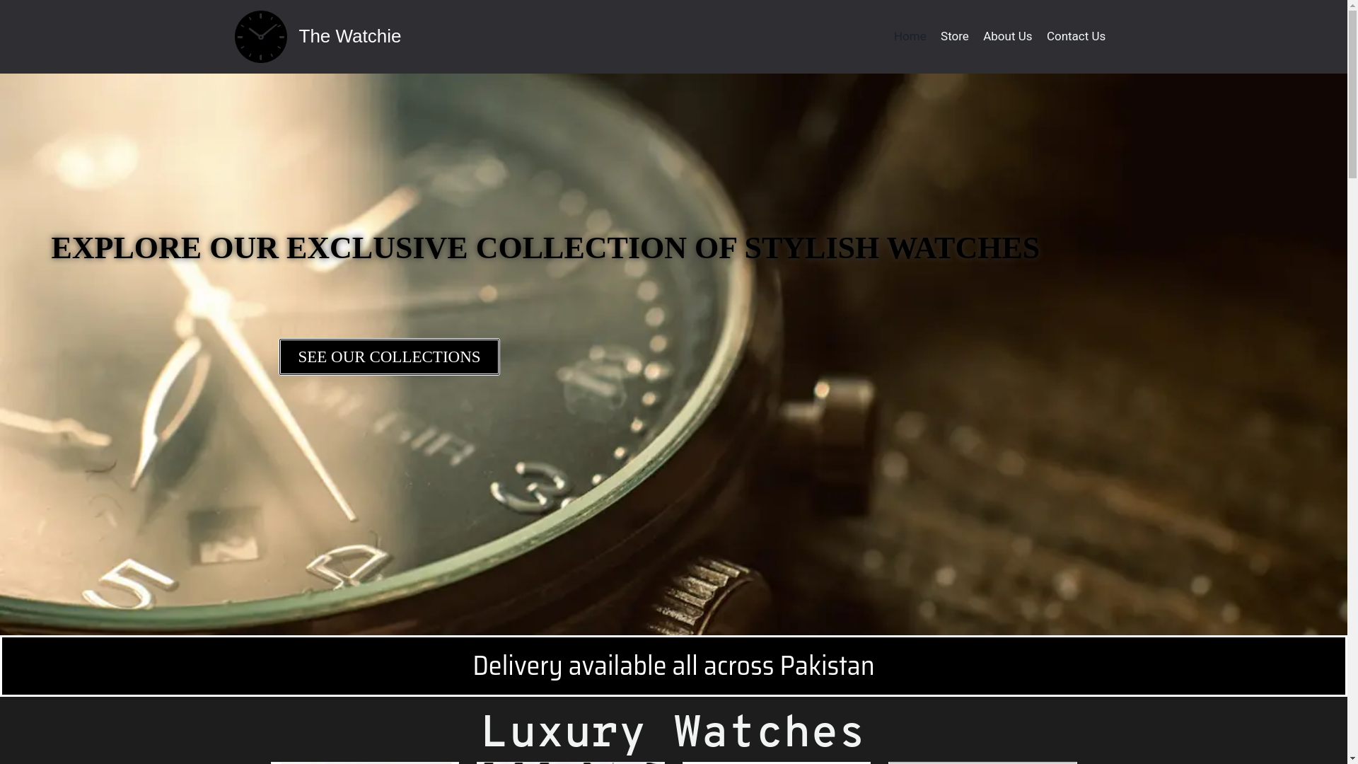 website screenshot of https://thewatchie.com/