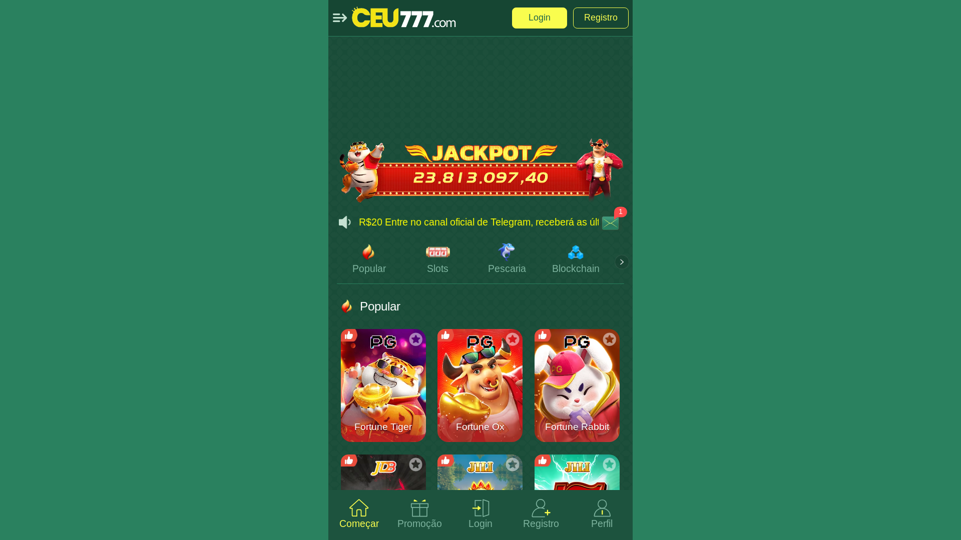 website screenshot of https://1ceu777.com/