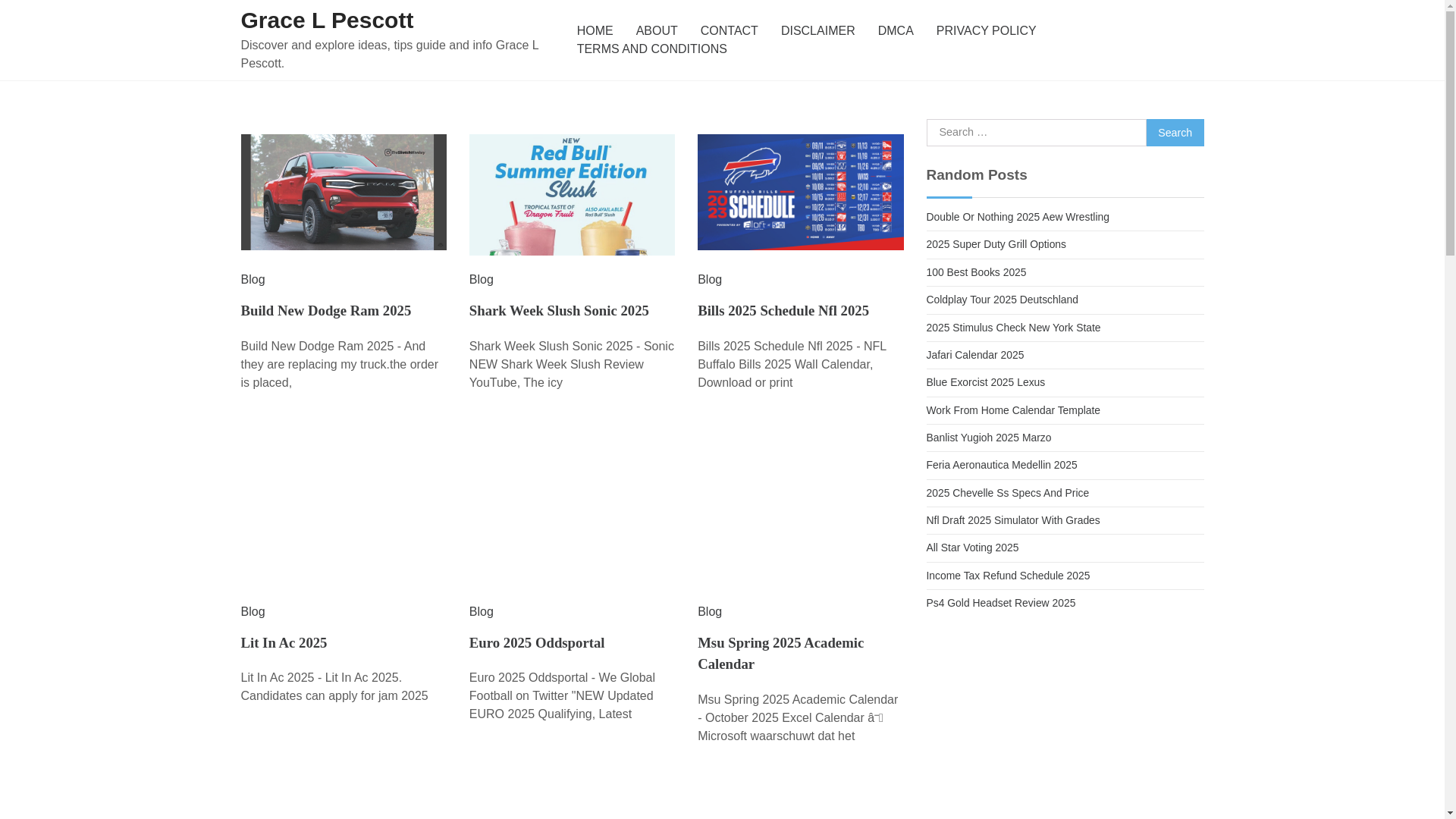 website screenshot of https://gracelpescott.pages.dev/