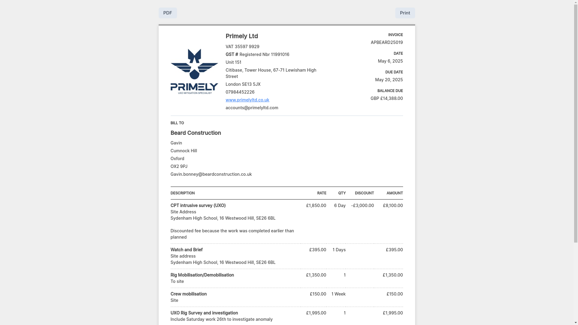 website screenshot of https://doc.getinvoicesimple.com/v/5yr3l33/APBEARD25019