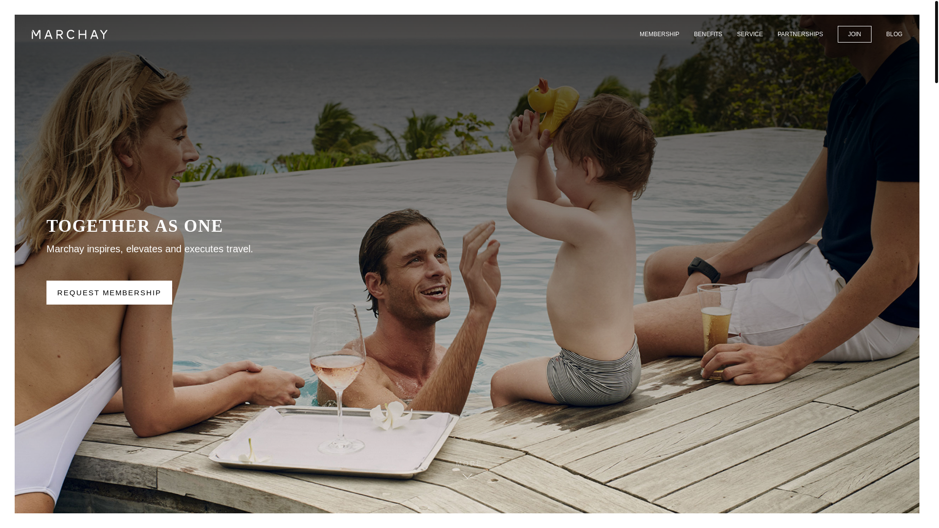 website screenshot of https://marchay8.com/