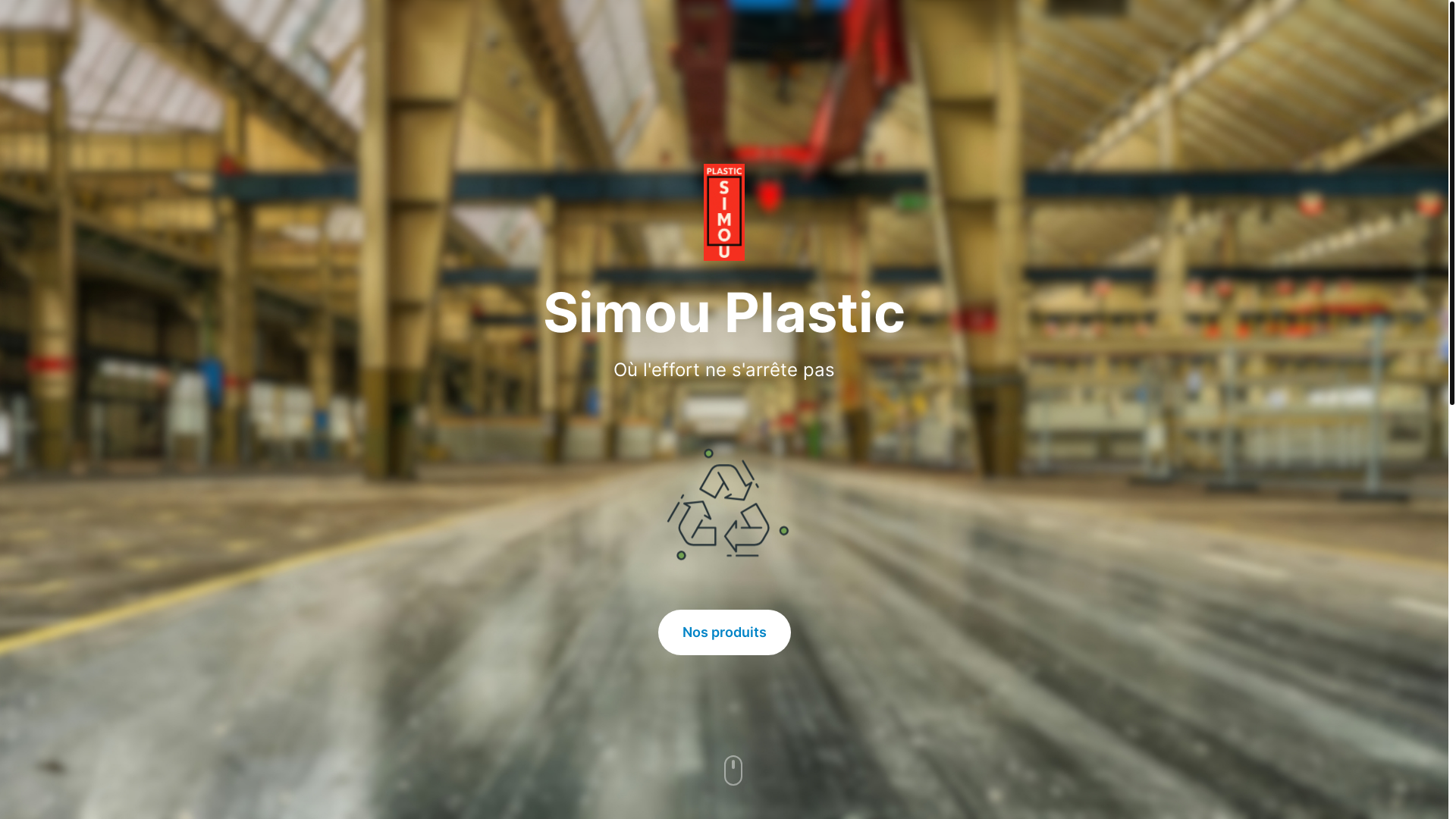 website screenshot of https://simouplastic.com/