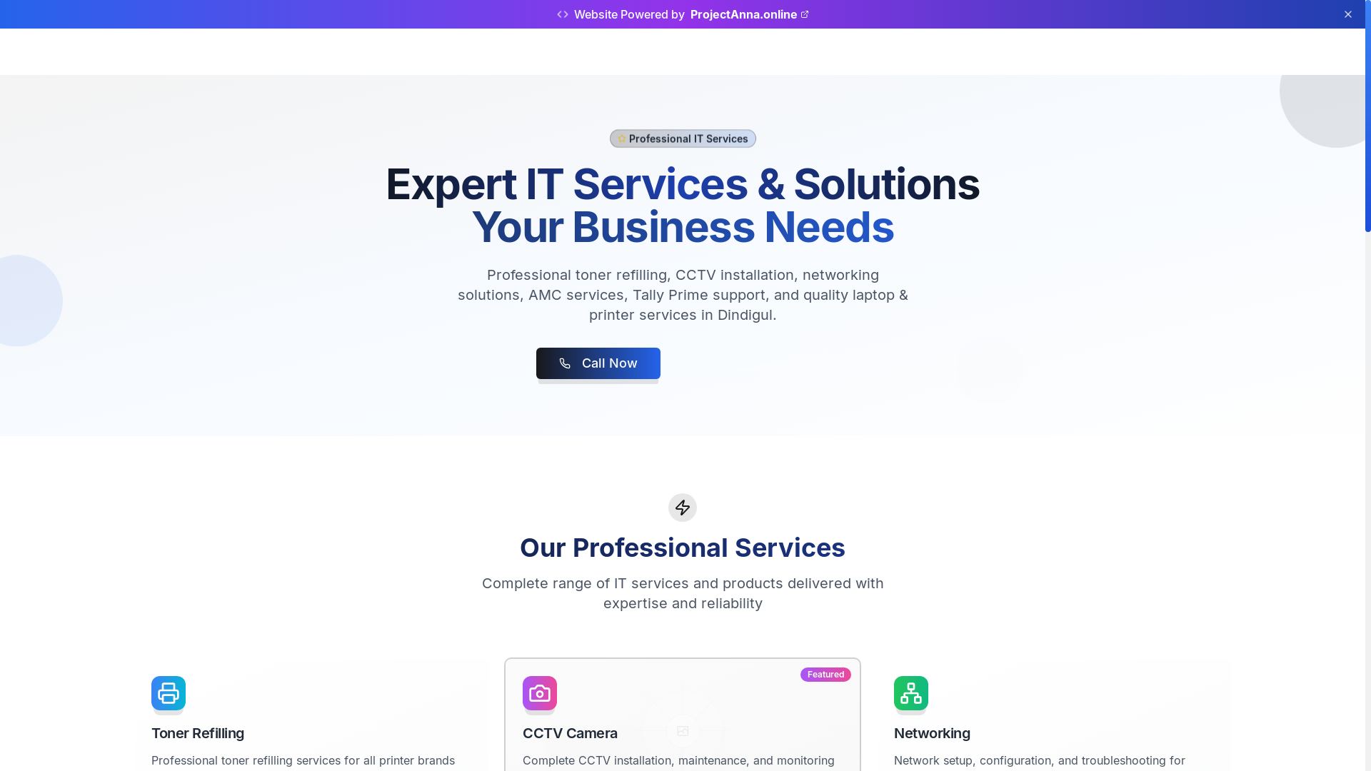 website screenshot of https://nagasystems.online/
