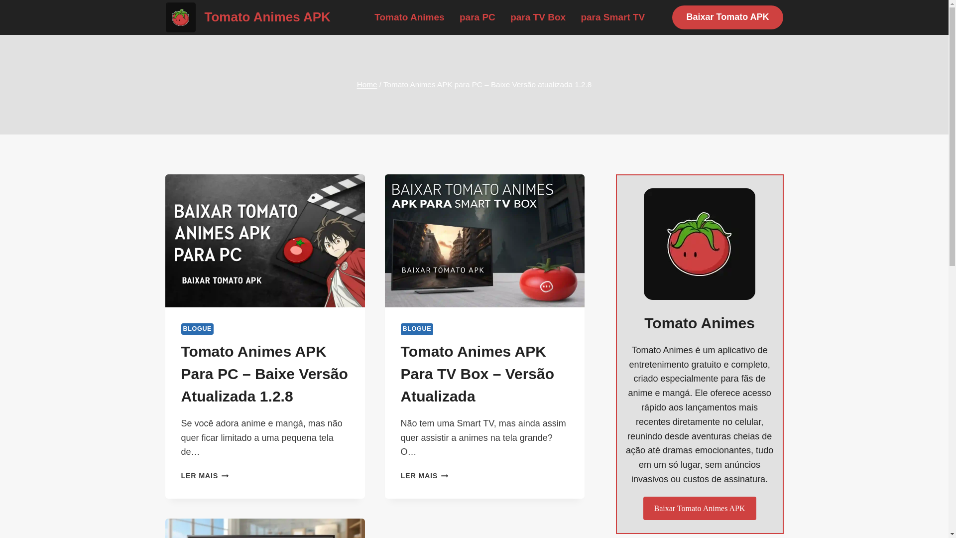 website screenshot of https://tomatoanimes.com.br/?p=/