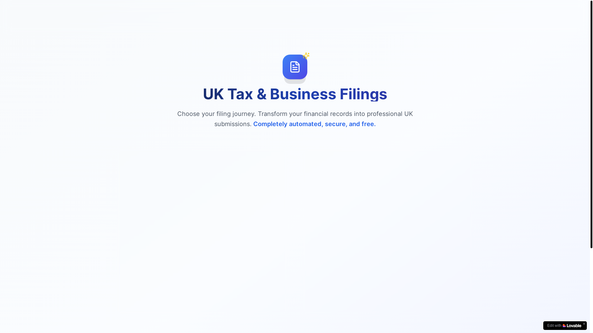 website screenshot of https://uktaxsubmission.com/