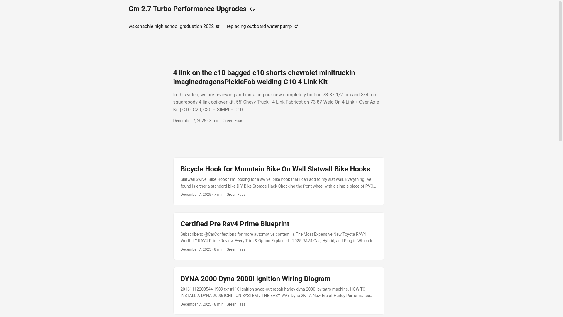 website screenshot of https://gm27turboperformanceupgrades.pages.dev/