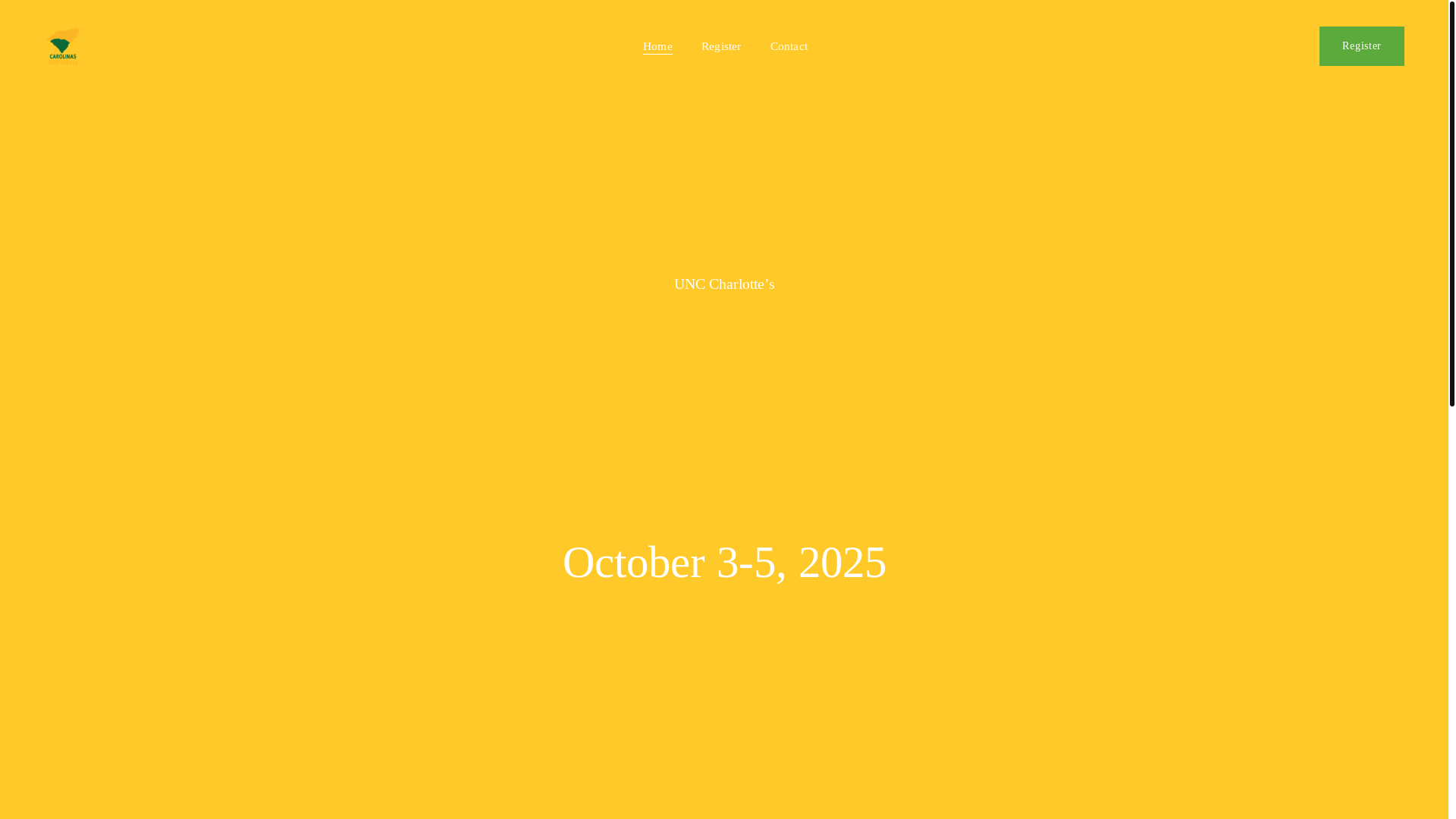 website screenshot of https://carolinasconference.net/