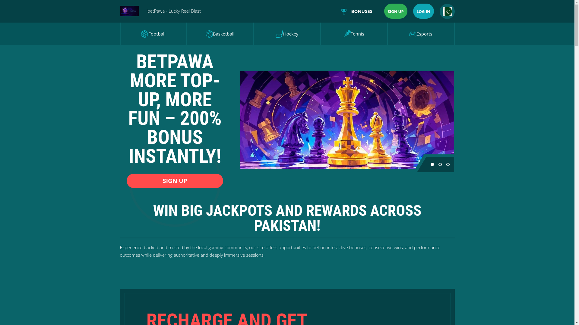 website screenshot of https://betpawav.com/