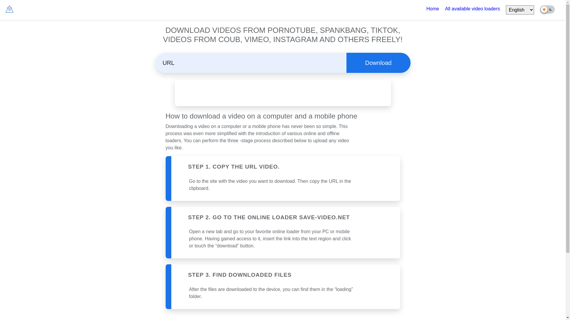website screenshot of https://save-video-net.pages.dev/