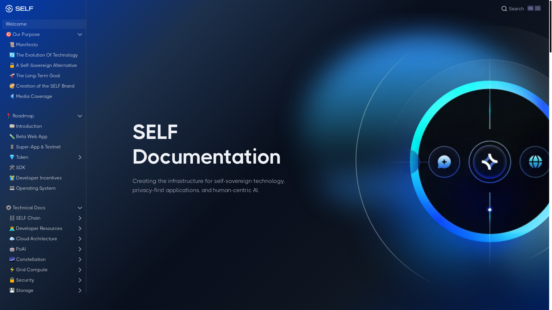 website screenshot of https://self-chain-public-4lf.pages.dev/