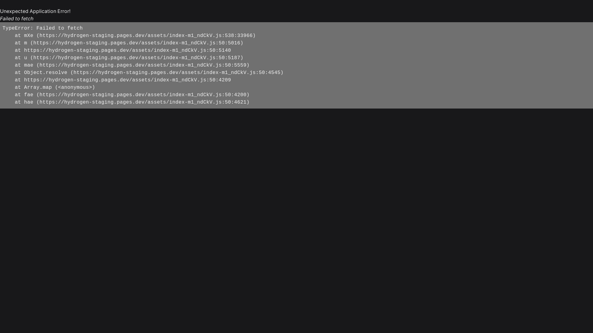 website screenshot of https://hydrogen-staging.pages.dev/