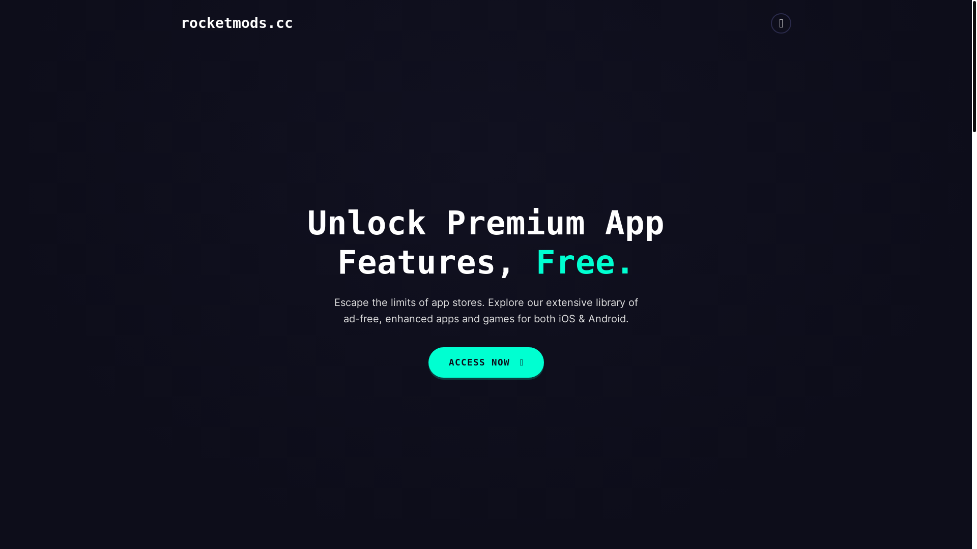 website screenshot of https://rocketmodscc.pages.dev/