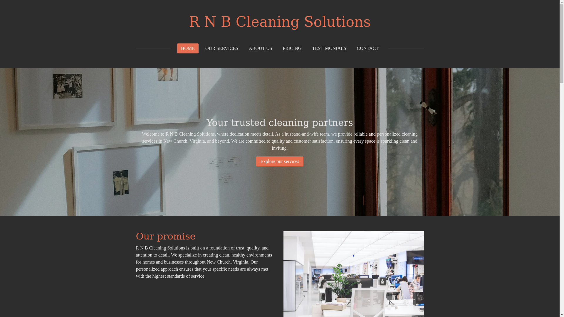 website screenshot of https://r-n-b-cleaning-solutions.com/