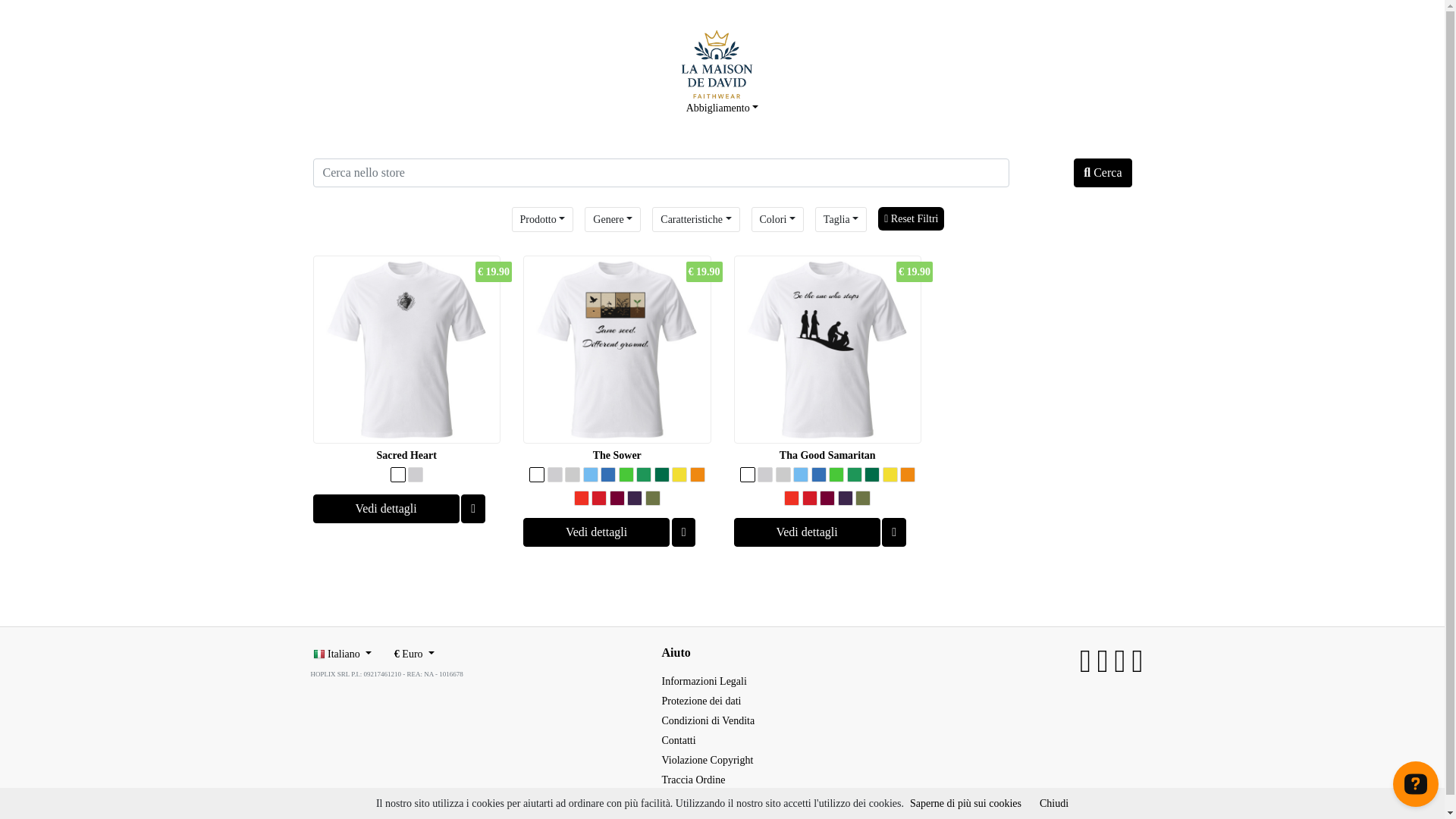 website screenshot of https://la-maison-de-david.com/