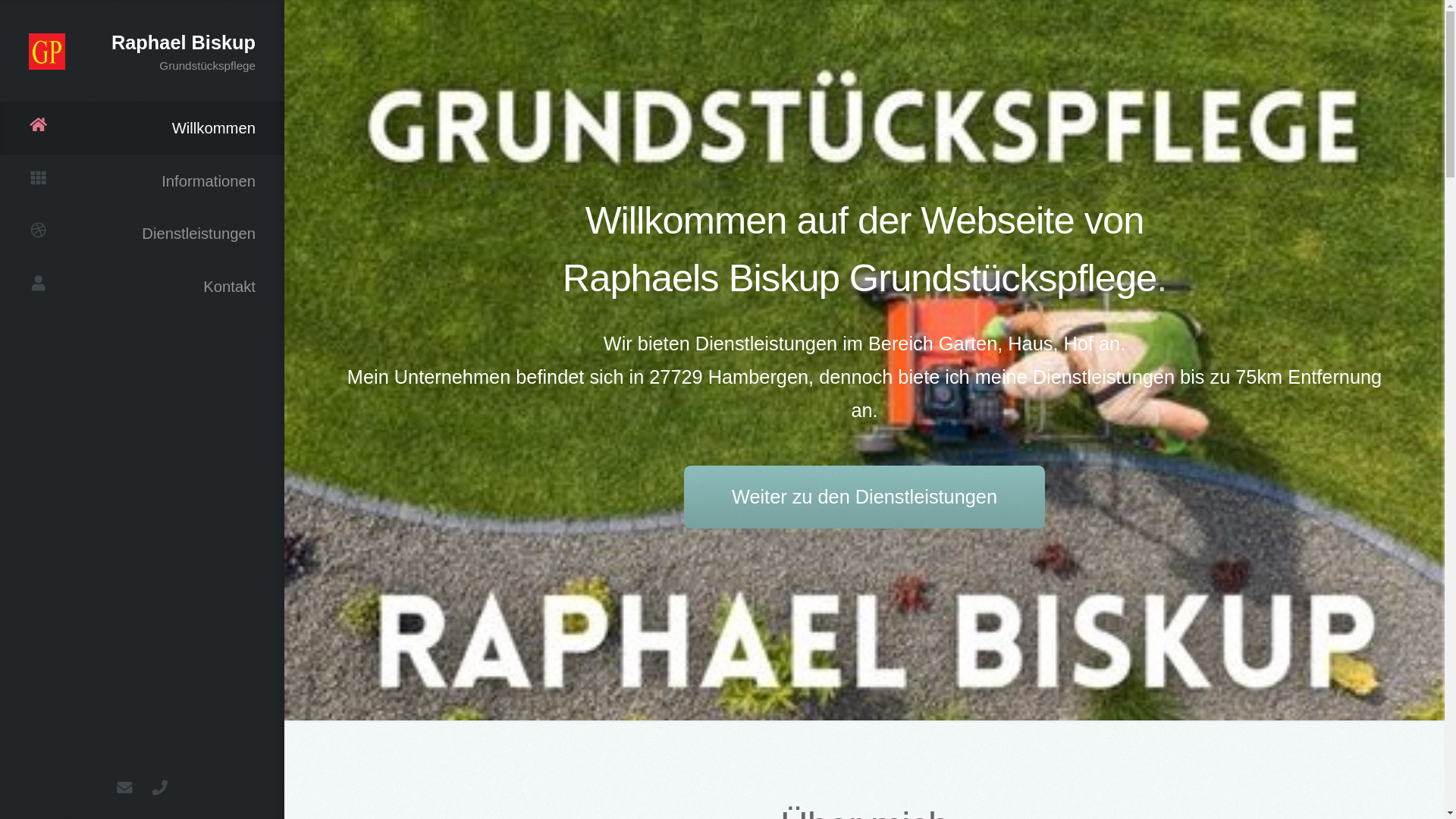 website screenshot of https://gp-biskup.eu/