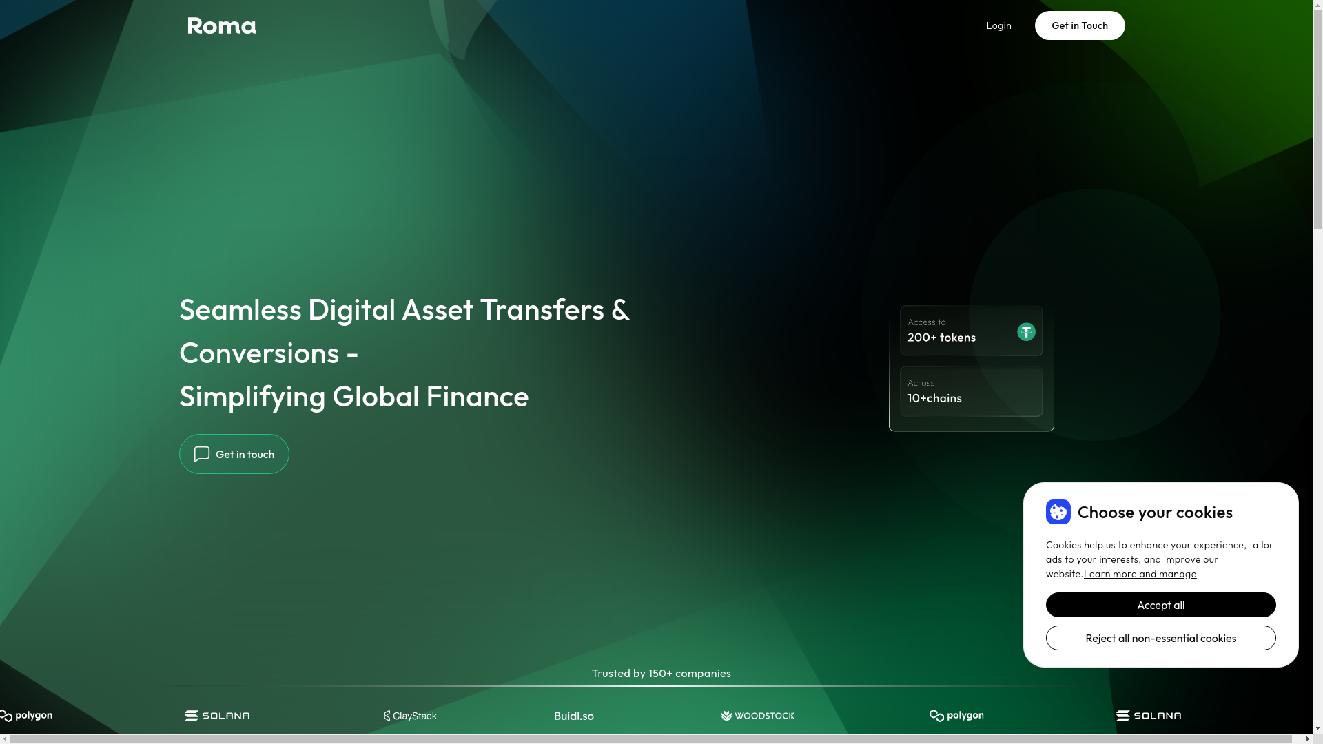 website screenshot of https://roma-landing-pl.pages.dev/
